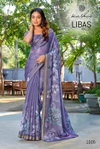 Libas Vol 10 By Kashvi Dull Moss Printed Online Daily Wear Saree Wholesale
